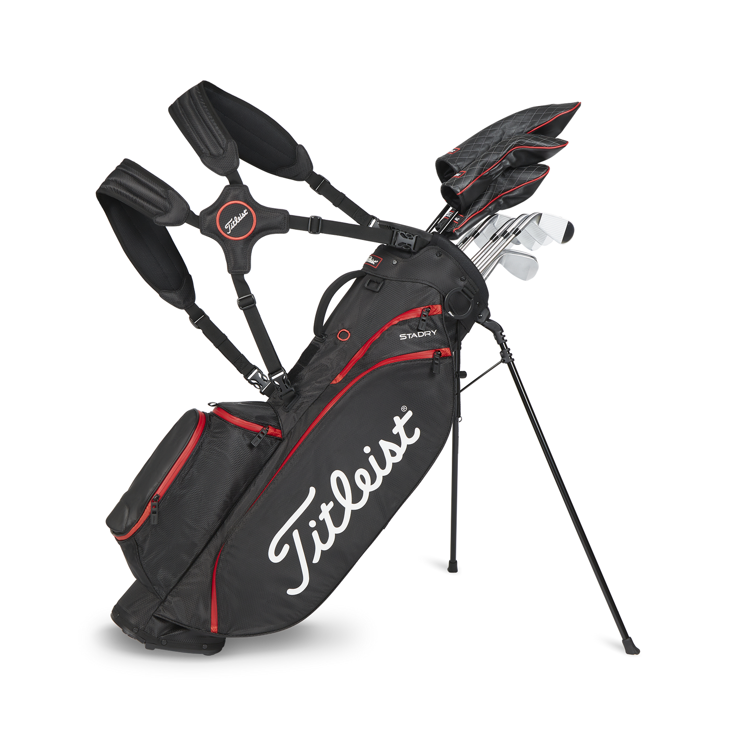 Titleist PLAYERS 4 STADRY - Sort/Sort/Rød