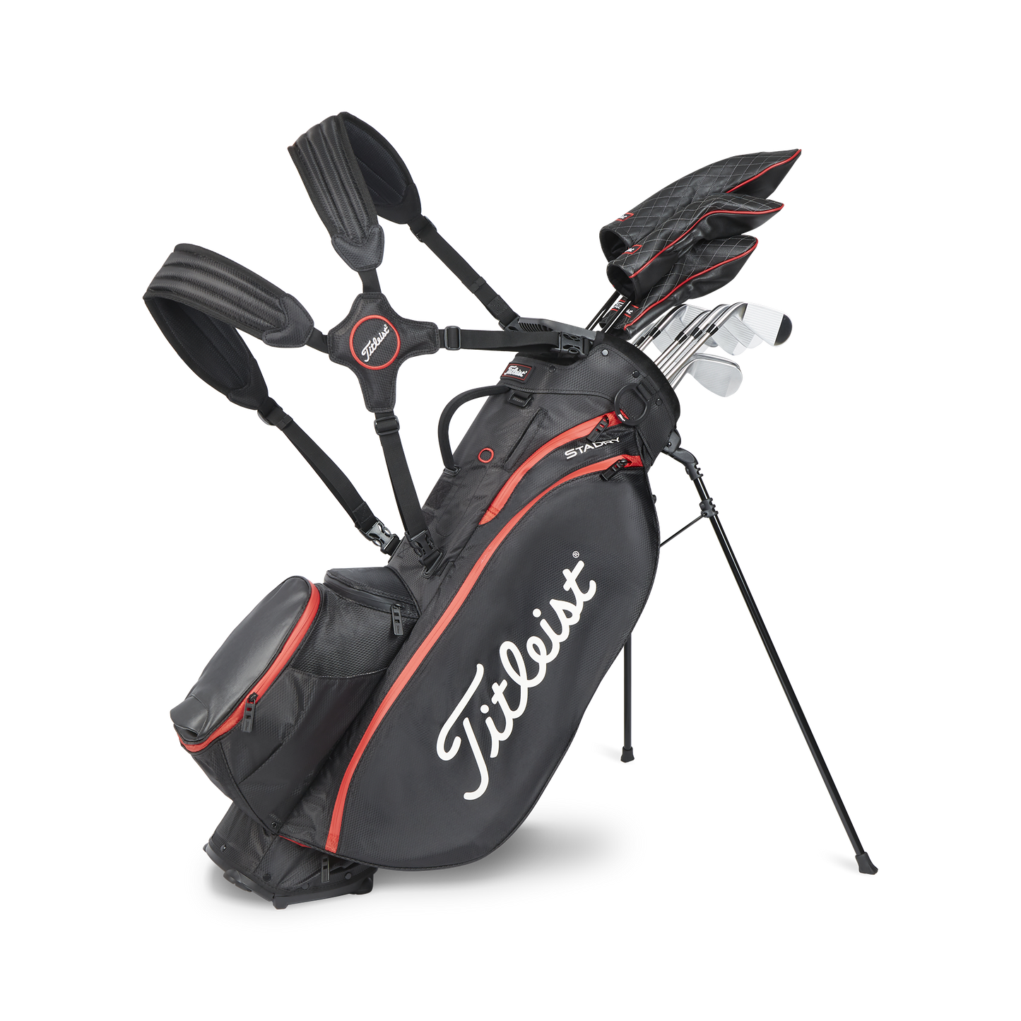 Titleist PLAYERS 5 STADRY - Sort/Sort/Rød