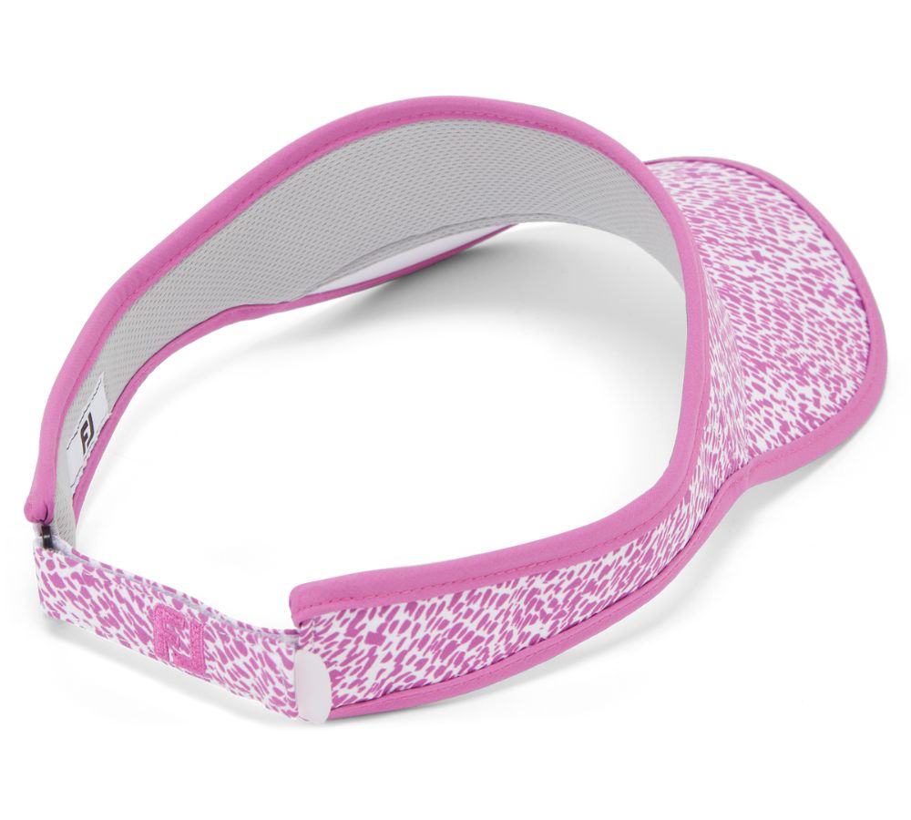 Footjoy Ladies FJ Visor - Berry Animal