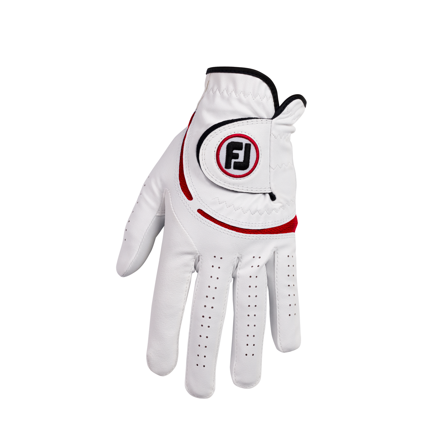 Footjoy WeatherSof - Hvid/Rød