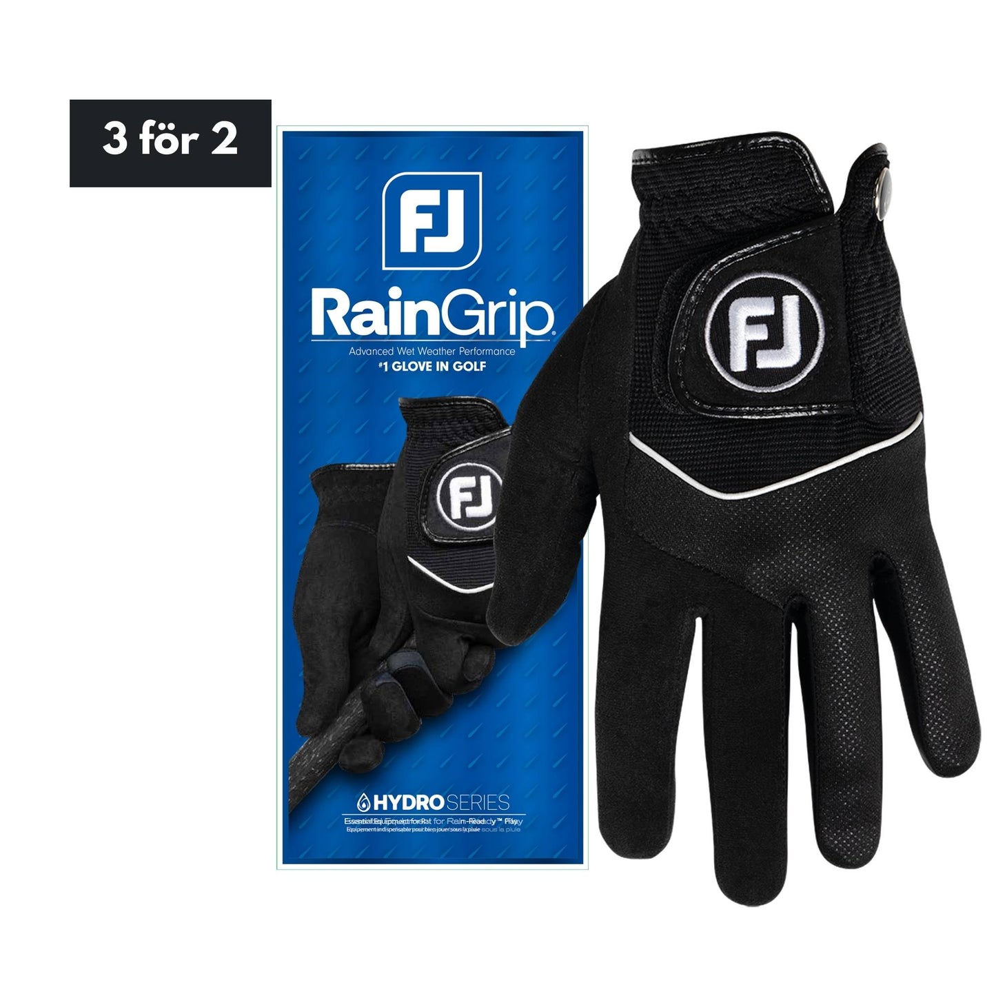 Footjoy RainGrip - Sort