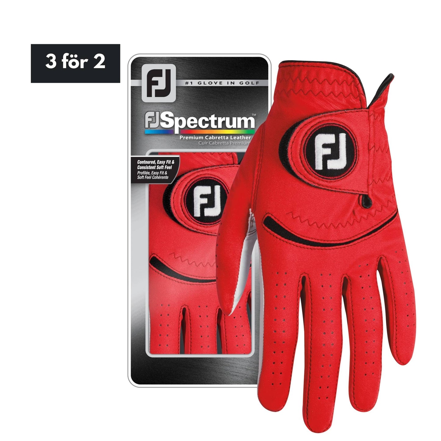 Footjoy Spectrum - Klar Rød