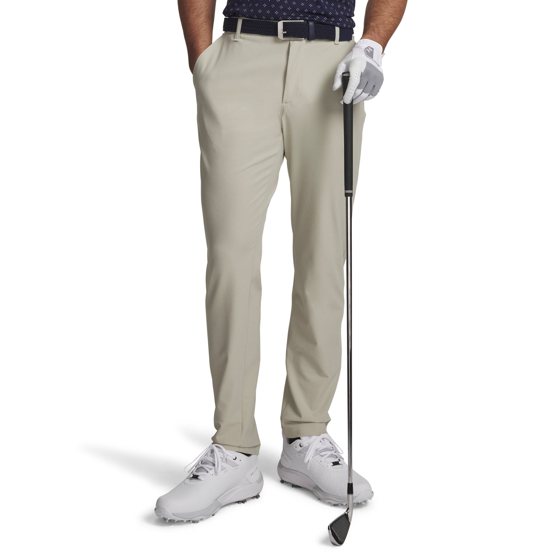 UA Drive Tapered byxor - Brown
