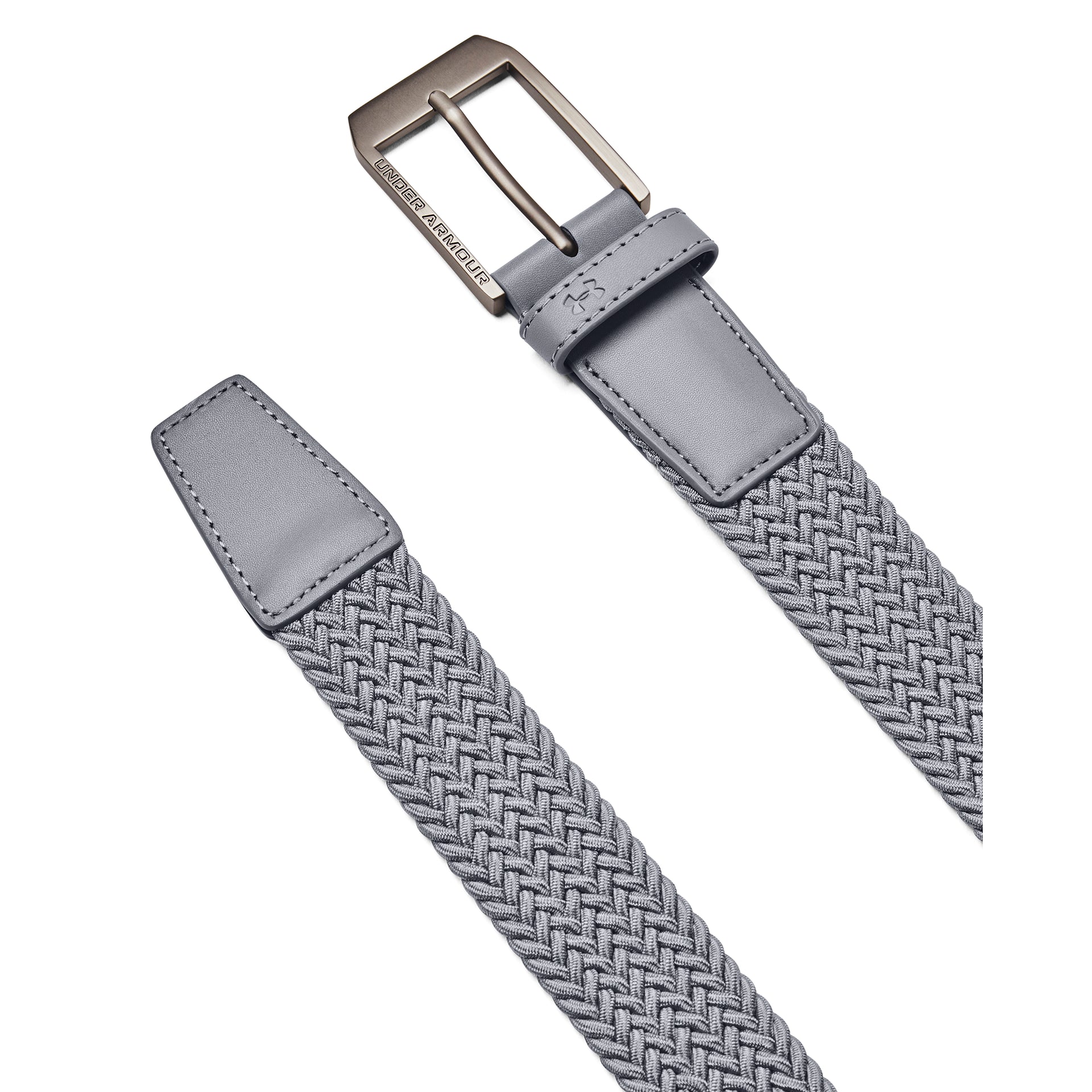 Under Armour M DRIVE BRAIDED BELT - Gray | Golfrummet