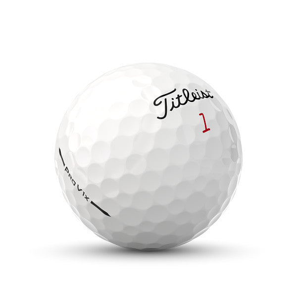 Titleist 2025 PRO V1X White 12-pack Golfbollar