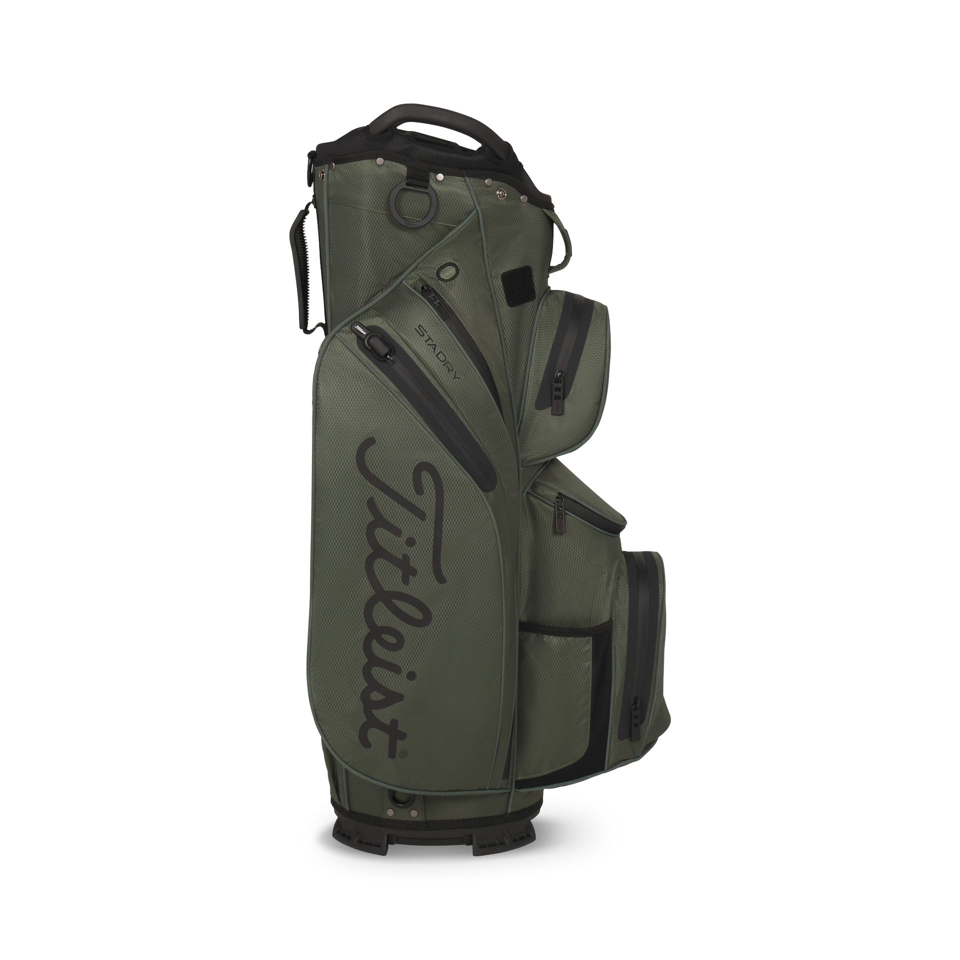 Titleist CART 14 STADRY Vattentät golfbag - Cypress/ Black/ Black