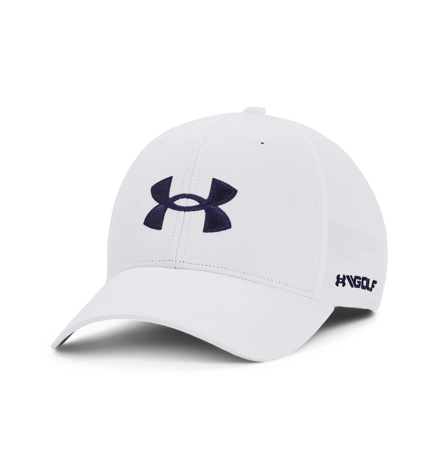 Under Armour M DRIVE LOW ADJ Golfkeps - White | Golfrummet