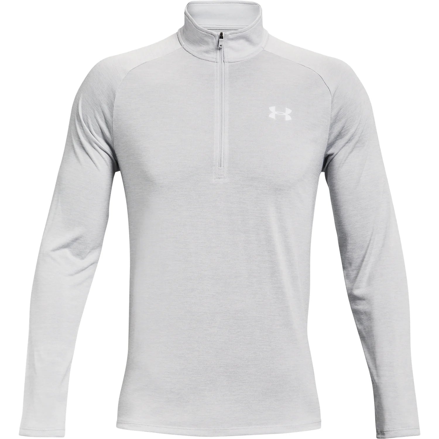 Under Armour Tech 2.0 1/2 Zip Golftröja Herr - Gray | Golfrummet