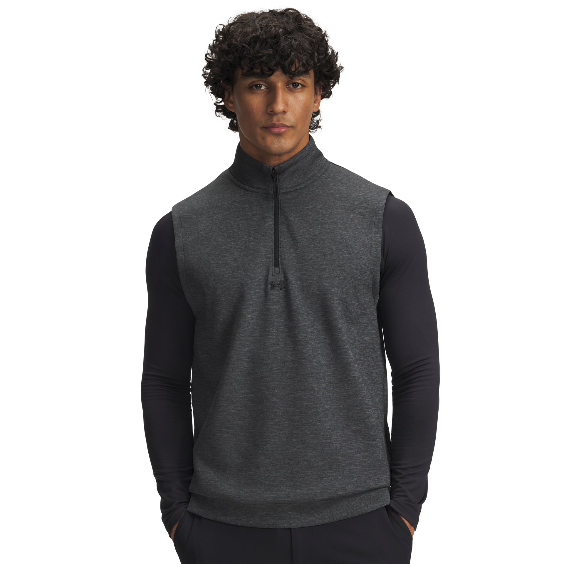 Under Armour Drive Midlayer Vest Golfväst Herr - Black | Golfrummet