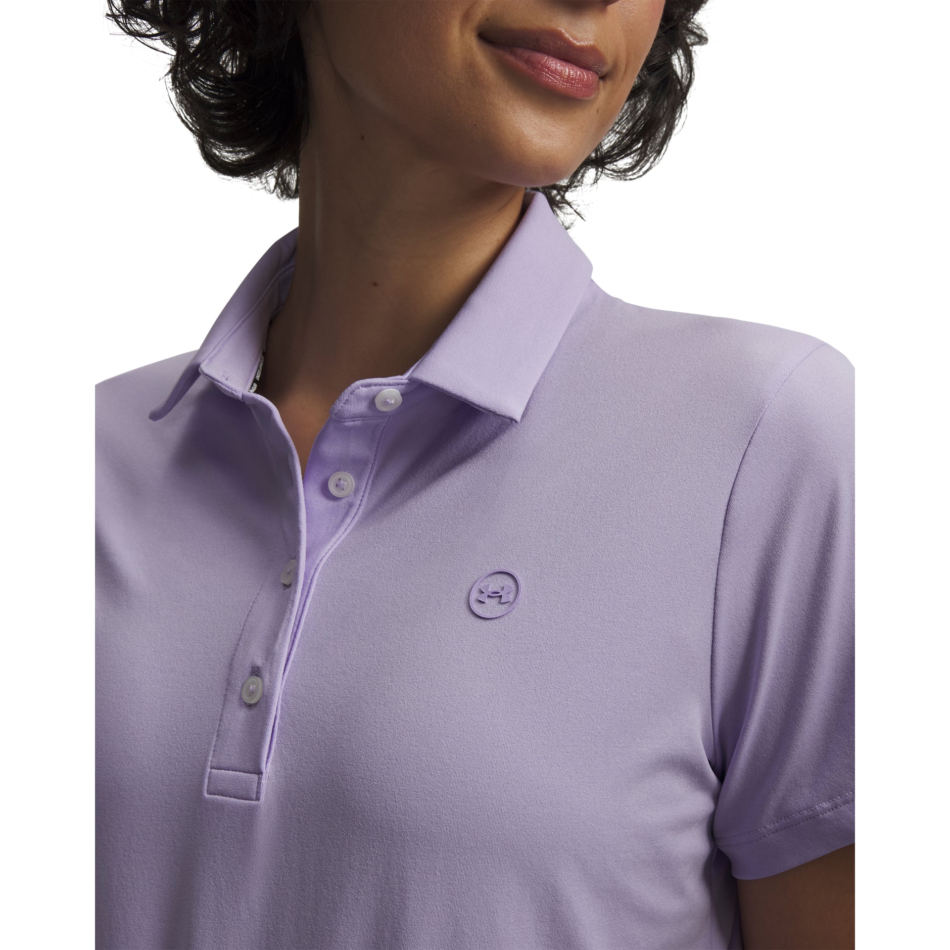 UA Drive SS Polo - Purple - Dam