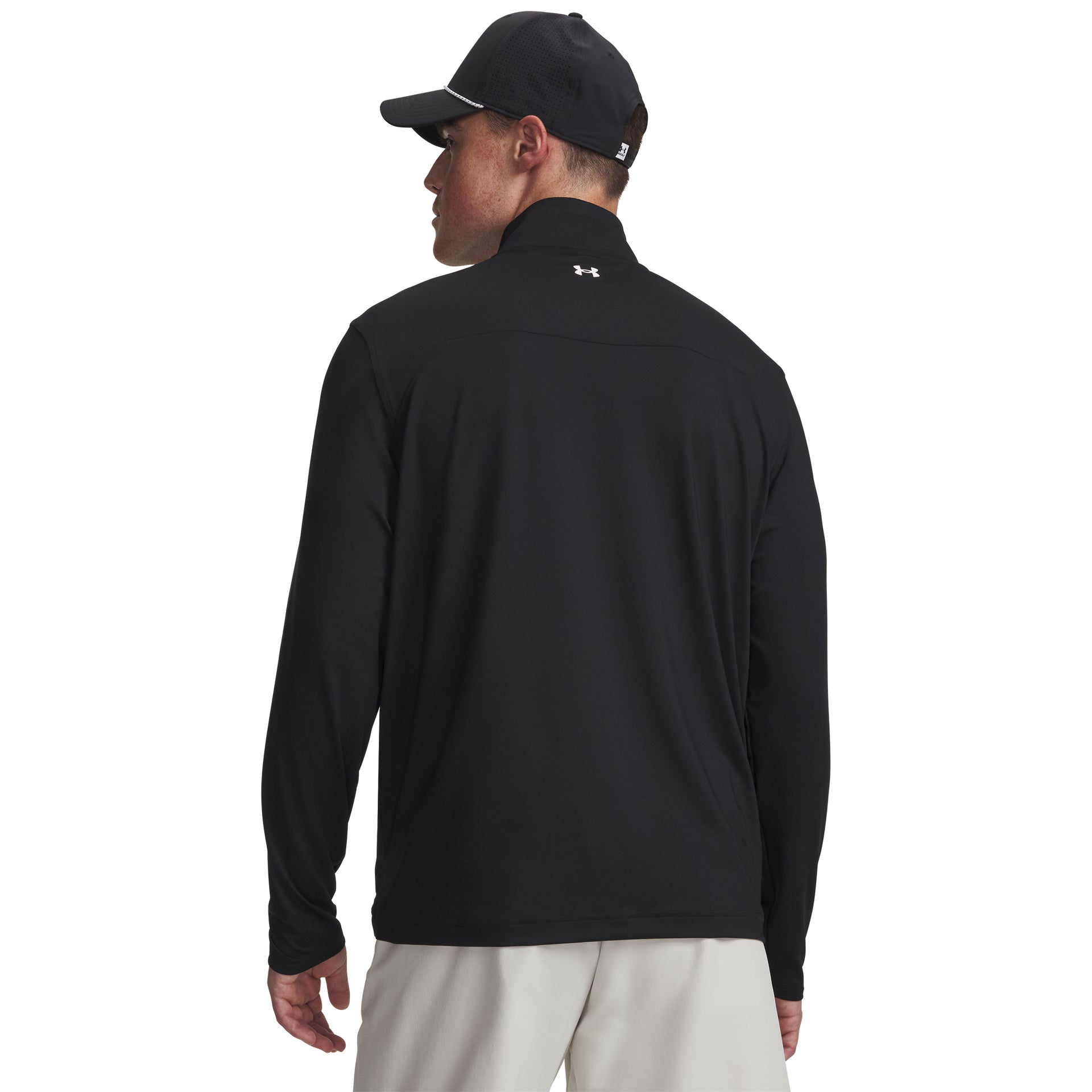 UA T2G 1/4 Zip - Black