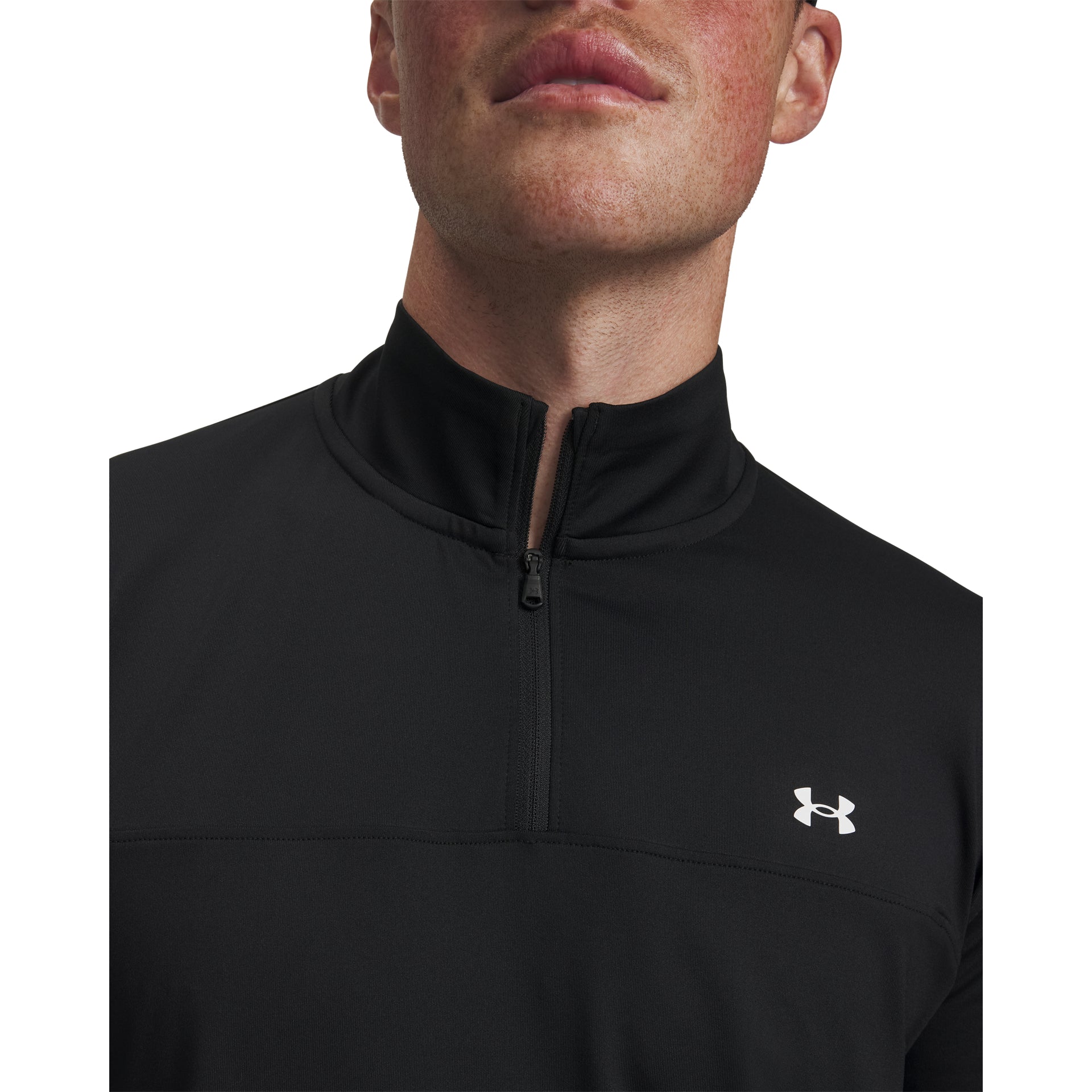 UA T2G 1/4 Zip - Black