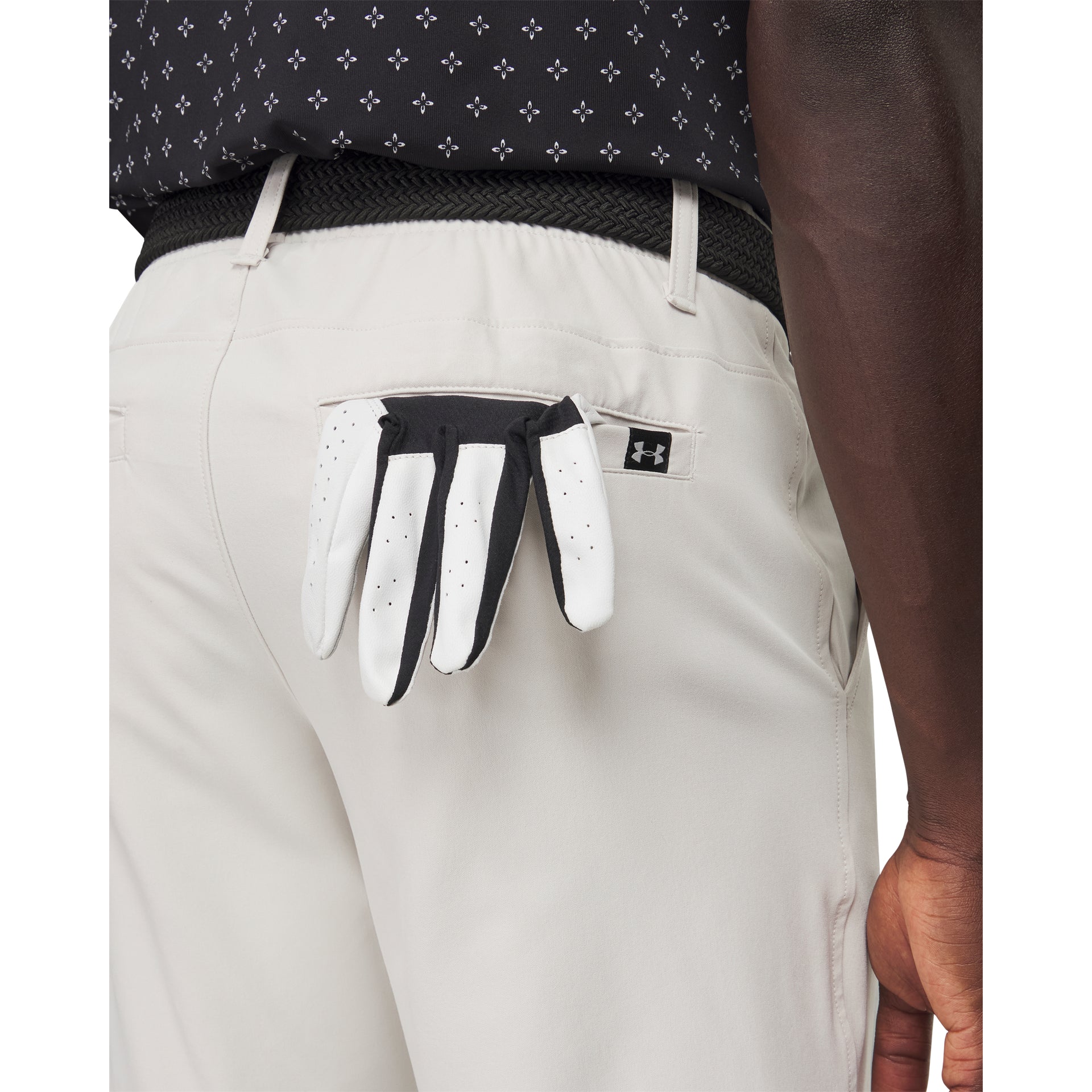 Under Armour Drive Tapered Short Golfshorts Herr - White | Golfrummet