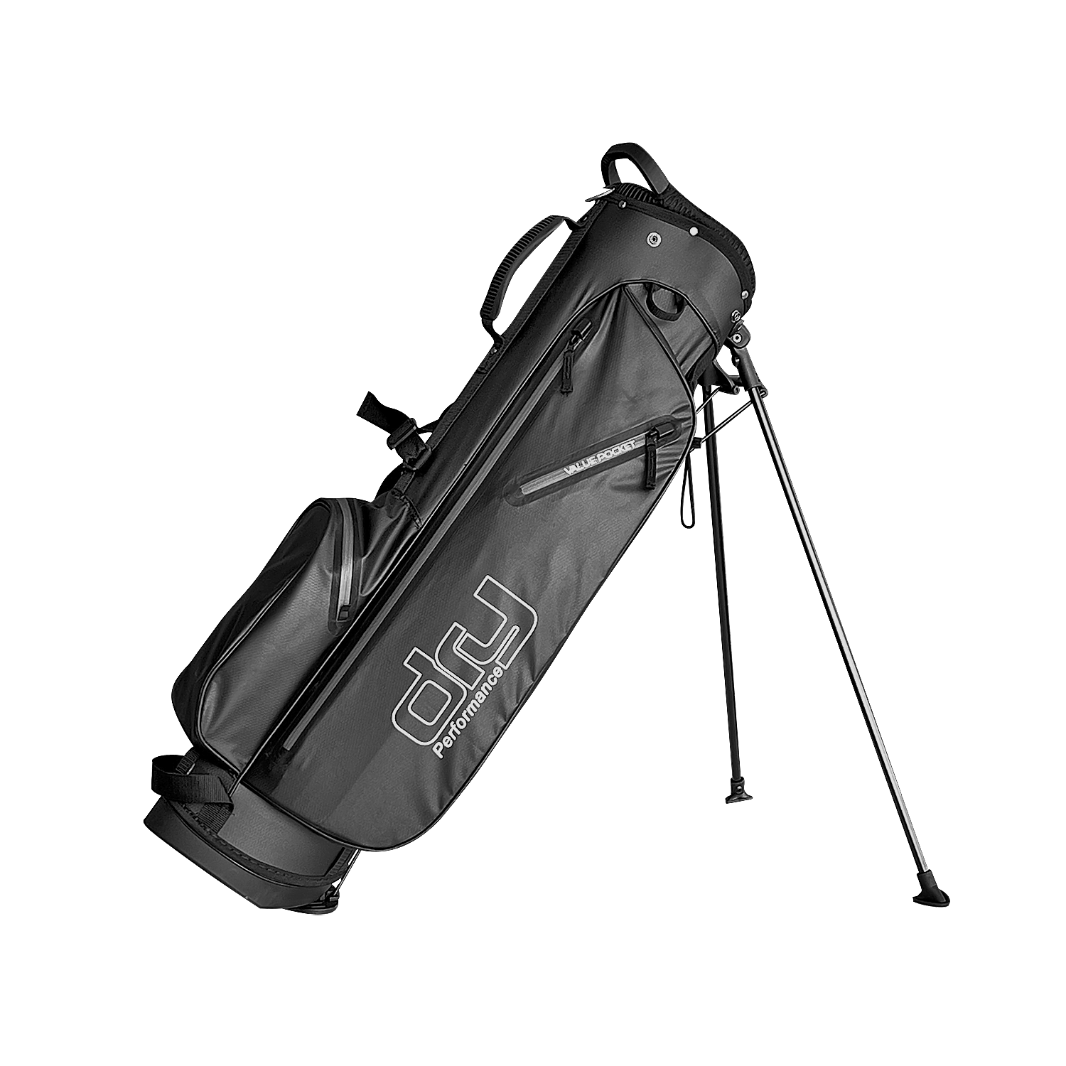 Dry Performance Waterproof 7,5" Standbag Vattentät golfbag - Black/Grey