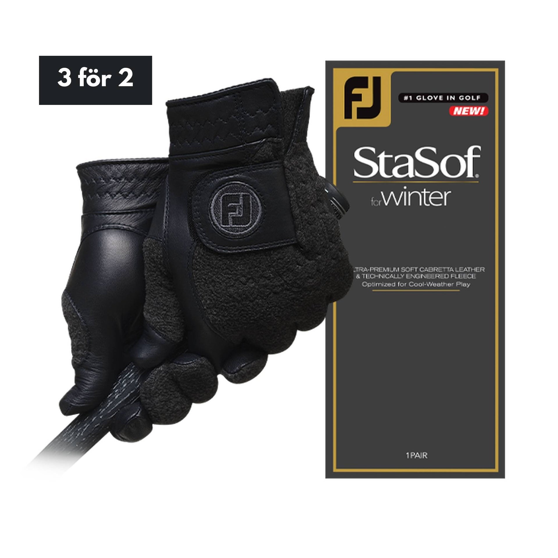 Footjoy StaSof Winter - Black Herre