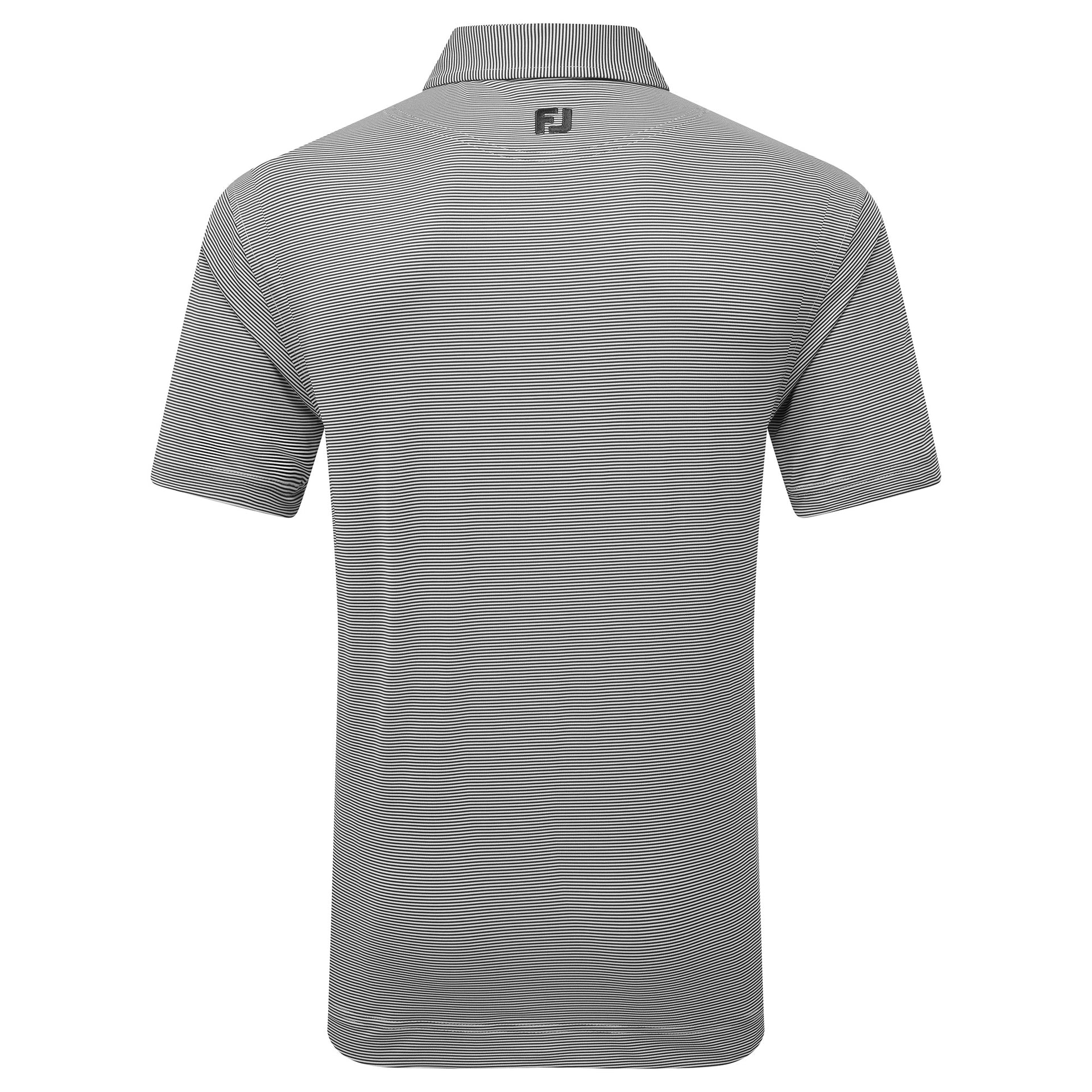 Footjoy Micro Feeder Stripe Lisle - Black/Grey