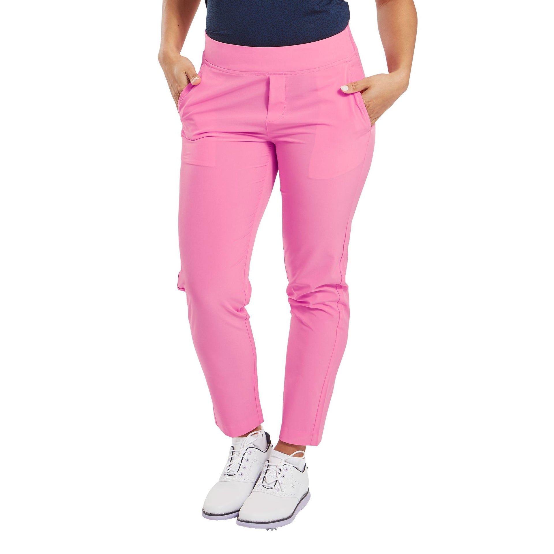 Footjoy Lightweight Cropped Pant - Pink Lemonade