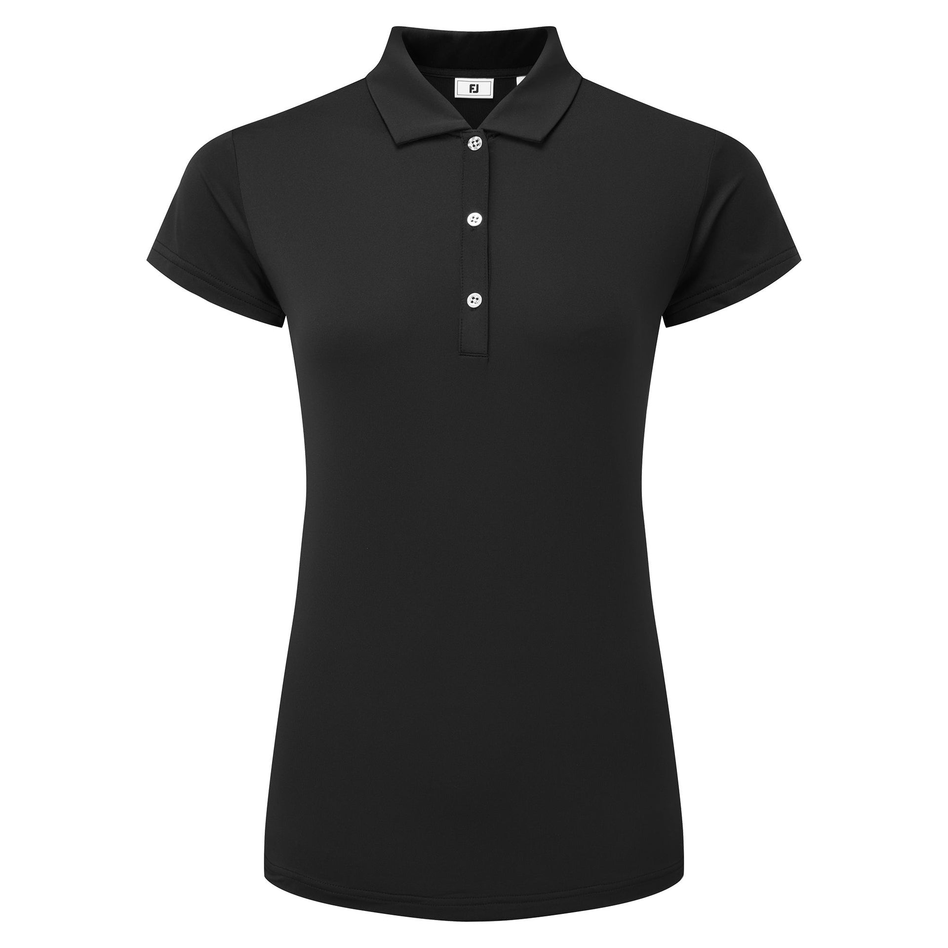 Footjoy Cap Sleeve Lisle - Black