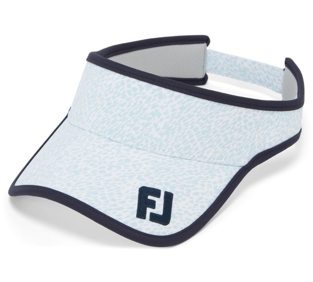 Footjoy Ladies FJ Visor - Skyway Animal og Navy