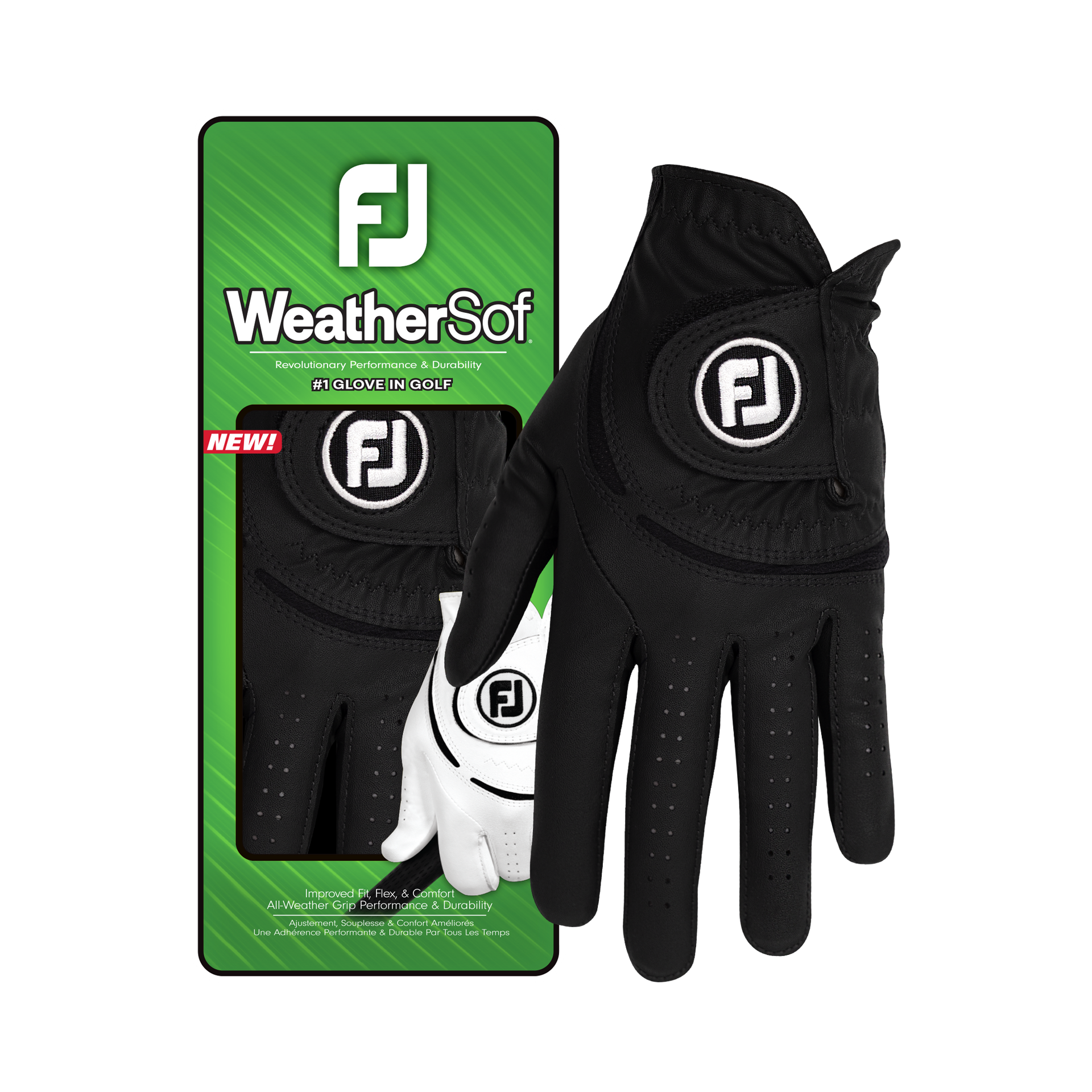 Footjoy WeatherSof - Black Herre