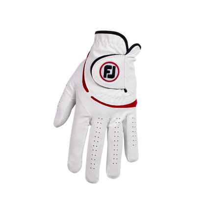 Footjoy WeatherSof - Hvid/Rød