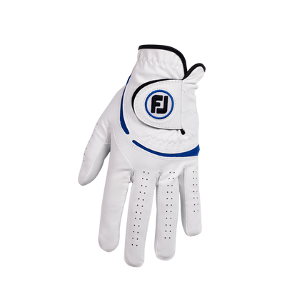 Footjoy WeatherSof - Hvid/Blå