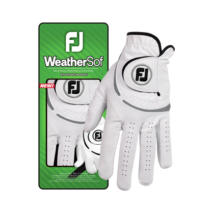Footjoy WeatherSof - Hvid/Grå