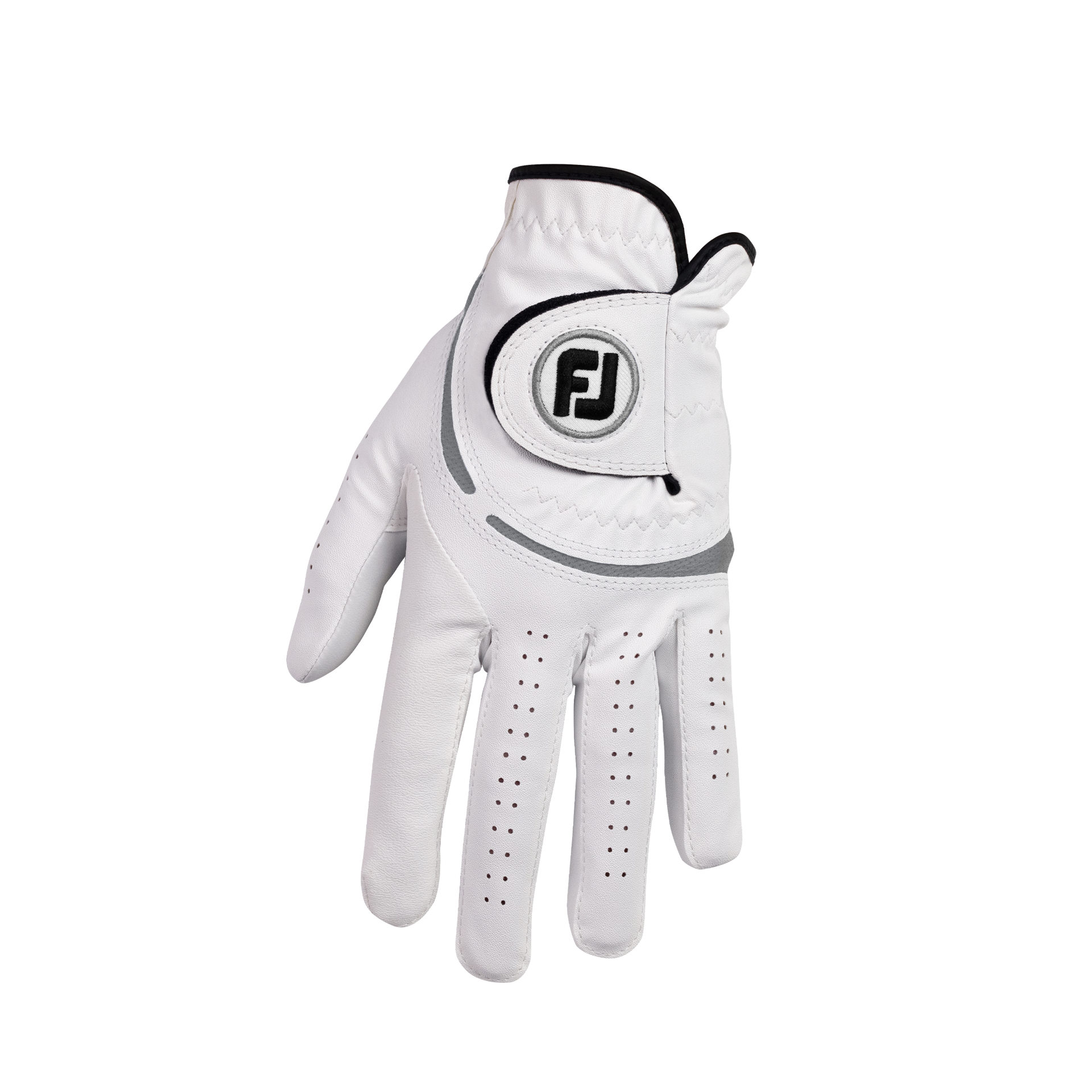 Footjoy WeatherSof - White/Grey Herr