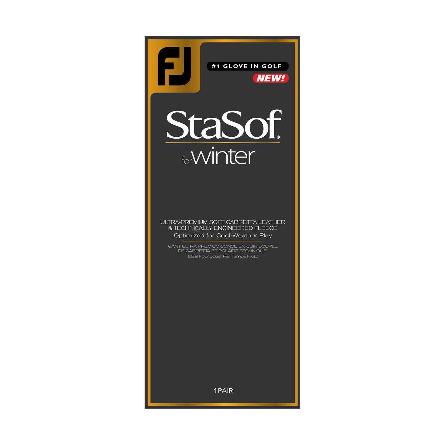 Footjoy StaSof Winter - Sort