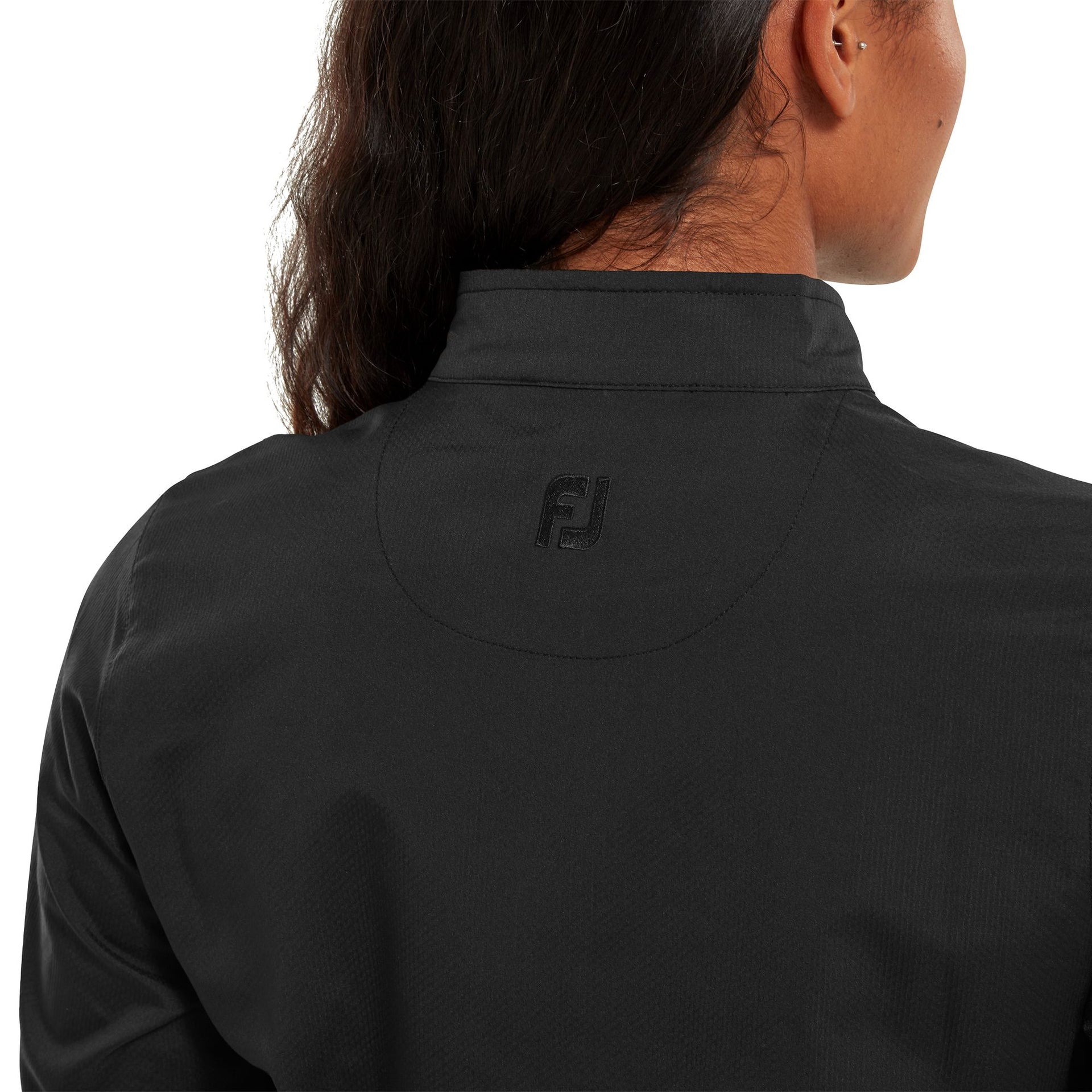 Full-Zip Wind Shirt - Black