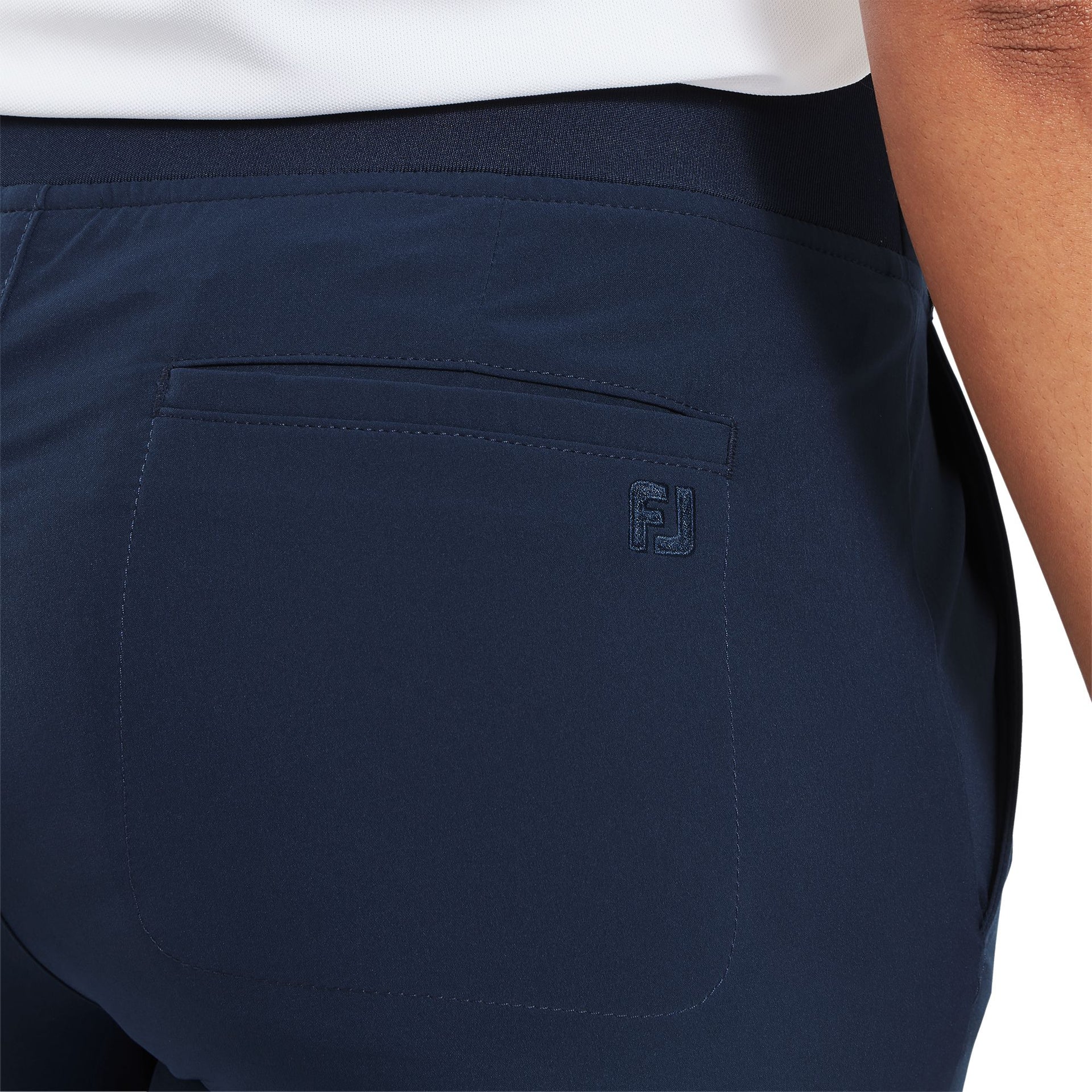 Footjoy Lightweight Cropped Pant - Navy