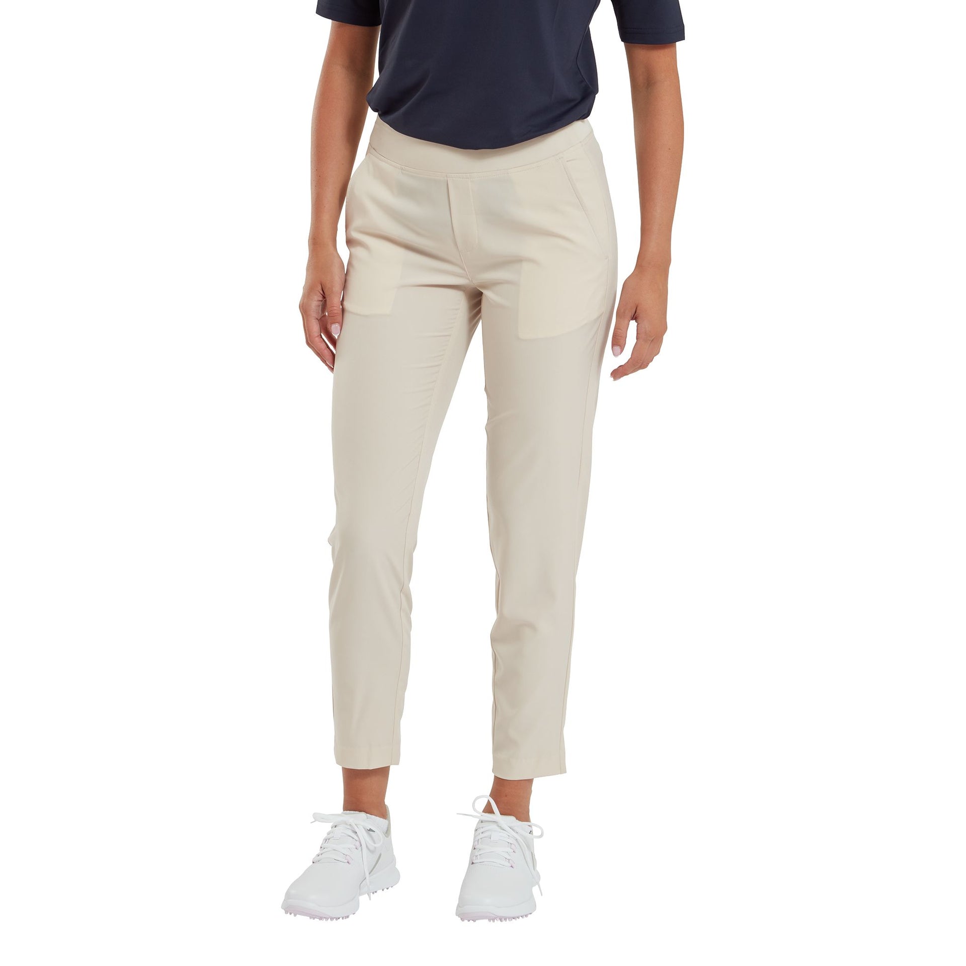 Footjoy Lightweight Cropped Pant - Beige
