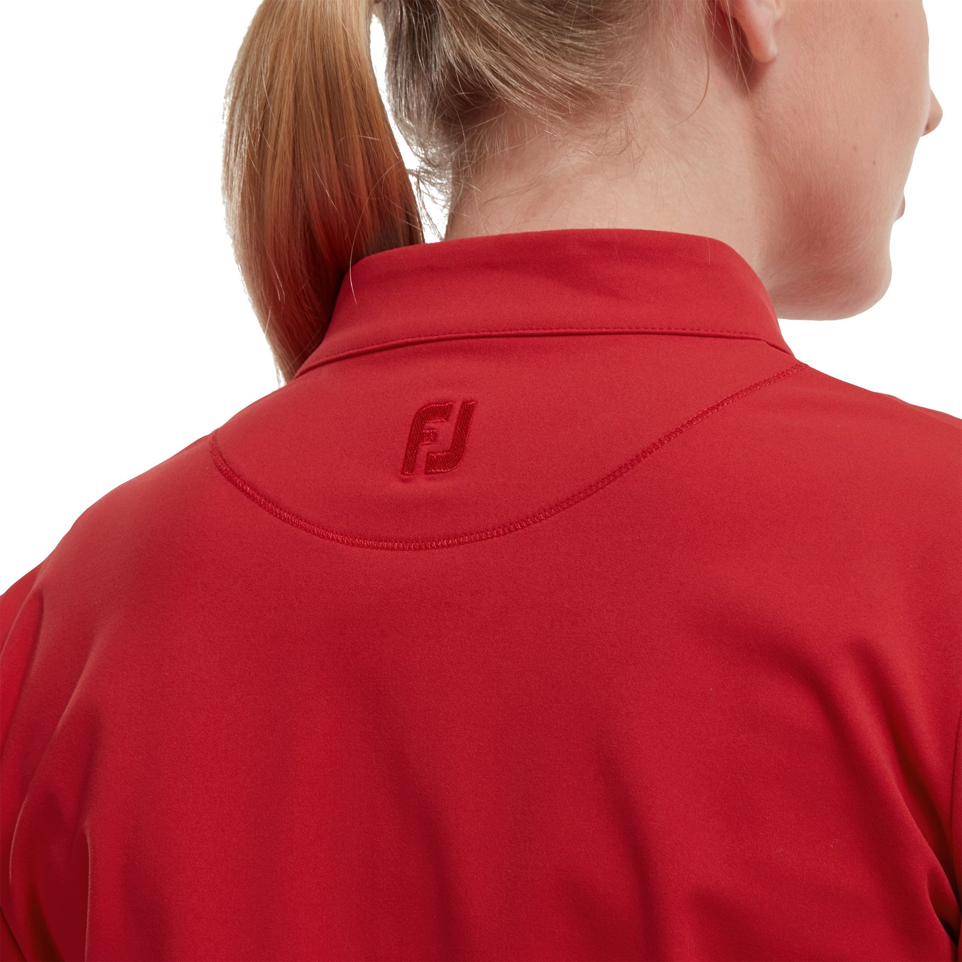 Footjoy Full-Zip Midlayer - Red