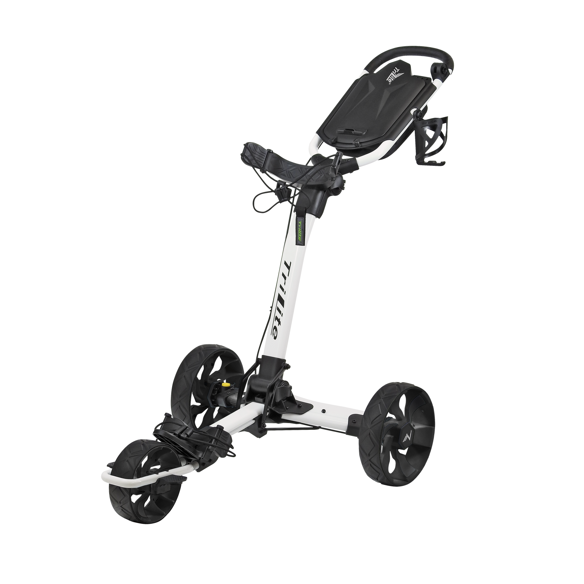 T-flash (Trilite) 3-Wheeler Golfvagn - White | Golfrummet