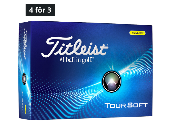 Titleist 2025 TOUR SOFT Yellow