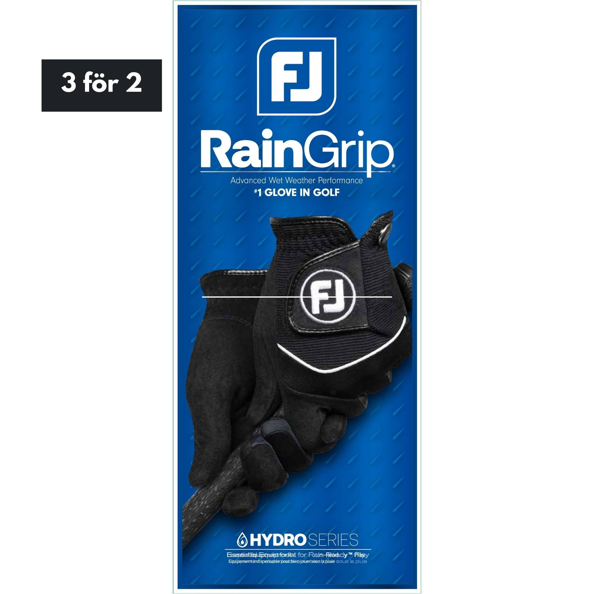 Footjoy RainGrip - Black Dam