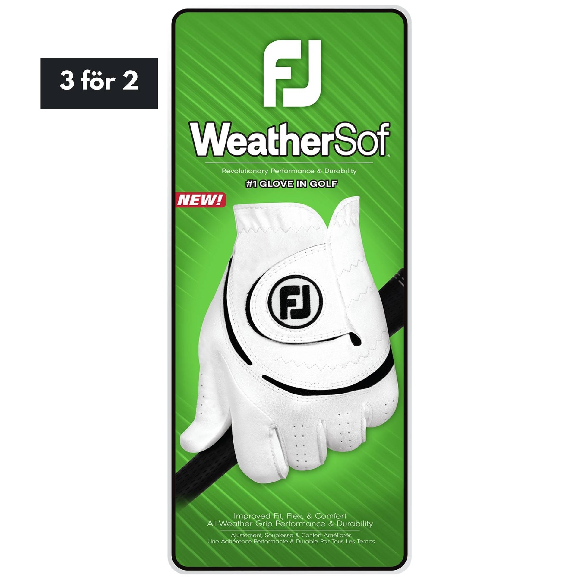 Footjoy WeatherSof - White Herre