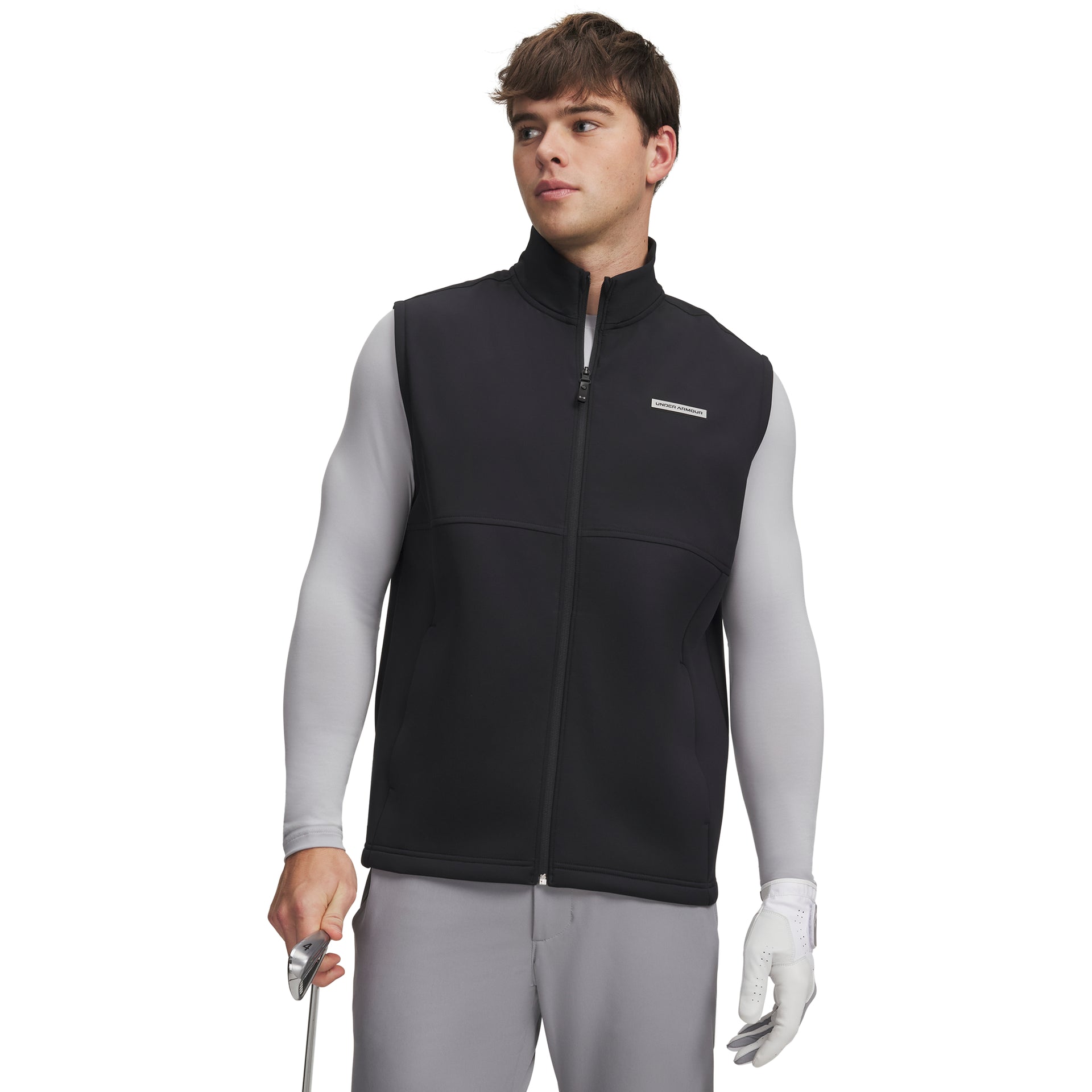 Under Armour Drive Pro Hybrid Vest Golfväst Herr - Black | Golfrummet