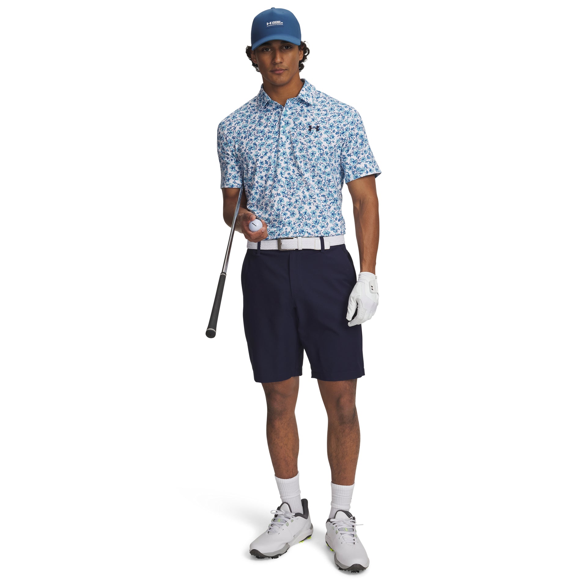 UA Drive Tapered Short - Blue